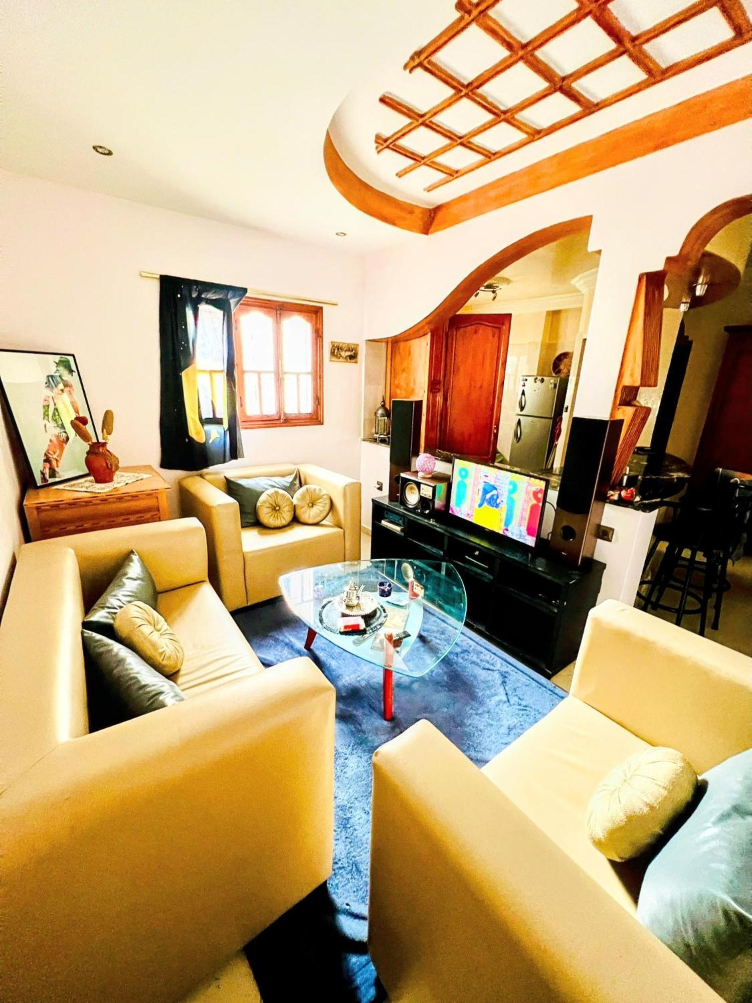Appartement Vintage Full Equipe Ел Джадида Екстериор снимка